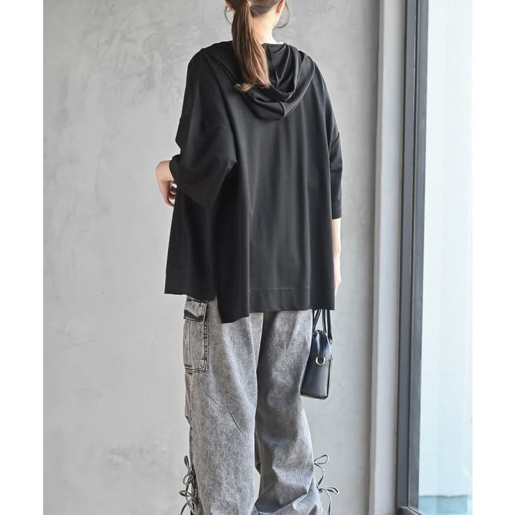 接触冷感ゆるジップパーカー | rps | 詳細画像20 