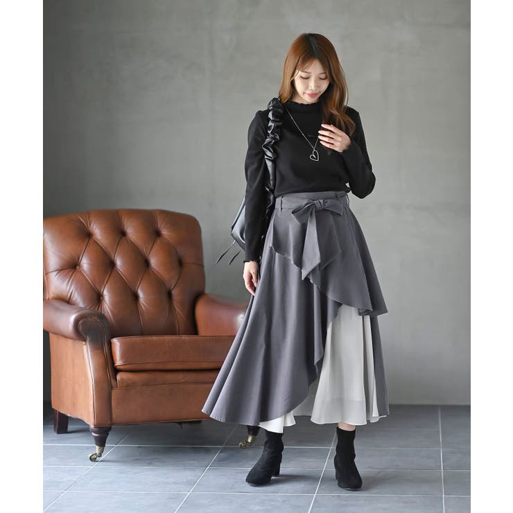 襟シャーリングメローカットソー | rps | 詳細画像19 