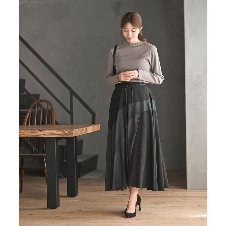 襟シャーリングメローカットソー | rps | 詳細画像2 