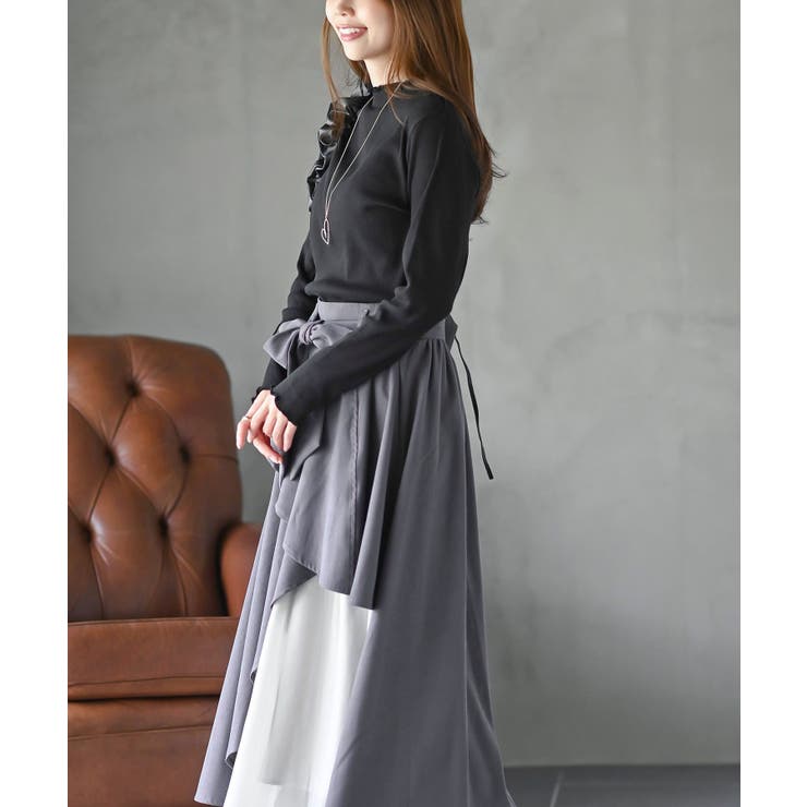 襟シャーリングメローカットソー | rps | 詳細画像20 