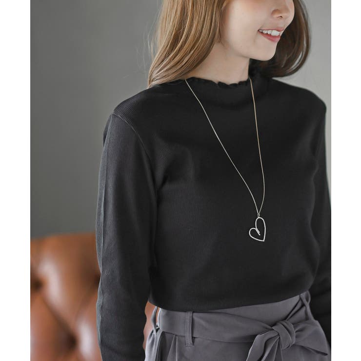 襟シャーリングメローカットソー | rps | 詳細画像22 