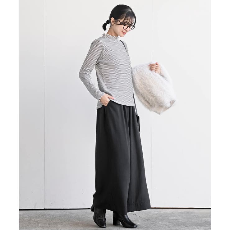 襟シャーリングメローカットソー | rps | 詳細画像27 