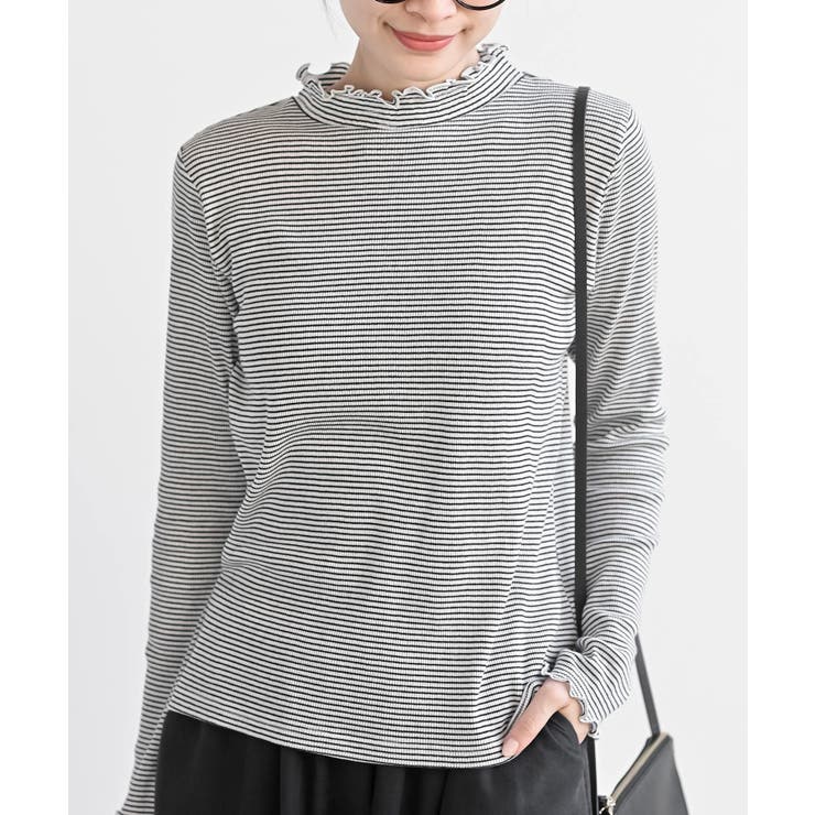 襟シャーリングメローカットソー | rps | 詳細画像31 