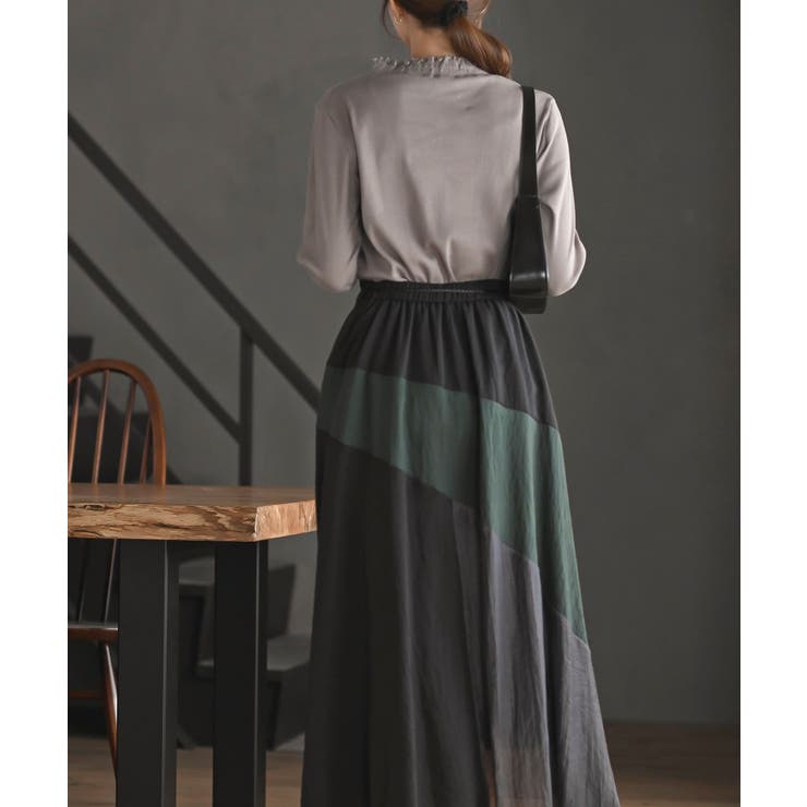 襟シャーリングメローカットソー | rps | 詳細画像4 