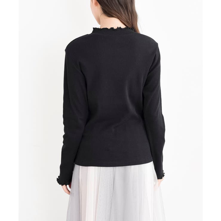 襟シャーリングメローカットソー | rps | 詳細画像43 