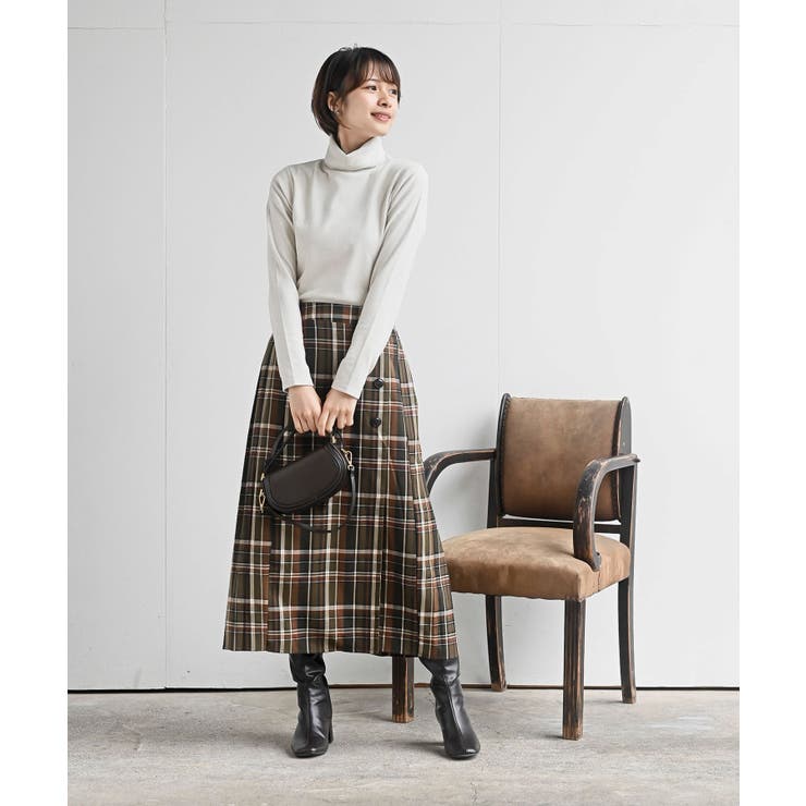 吸湿発熱加工タートルネックカットソー | rps | 詳細画像11 