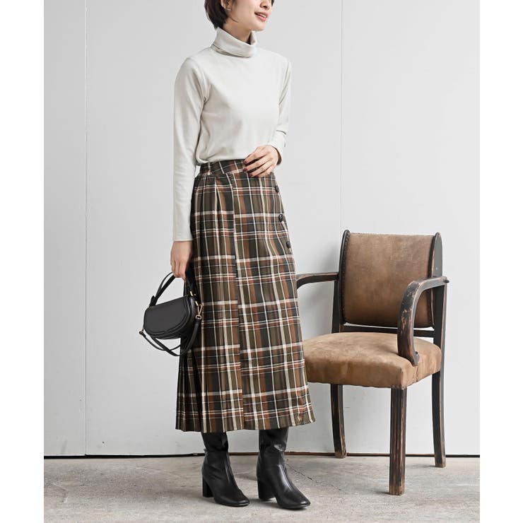 吸湿発熱加工タートルネックカットソー | rps | 詳細画像14 