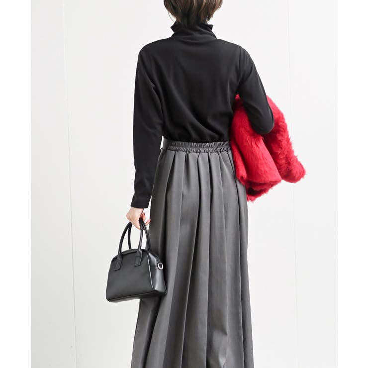 吸湿発熱加工タートルネックカットソー | rps | 詳細画像21 