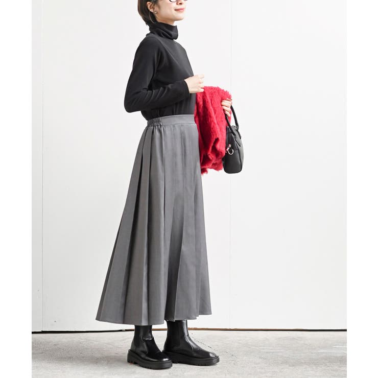 吸湿発熱加工タートルネックカットソー | rps | 詳細画像22 