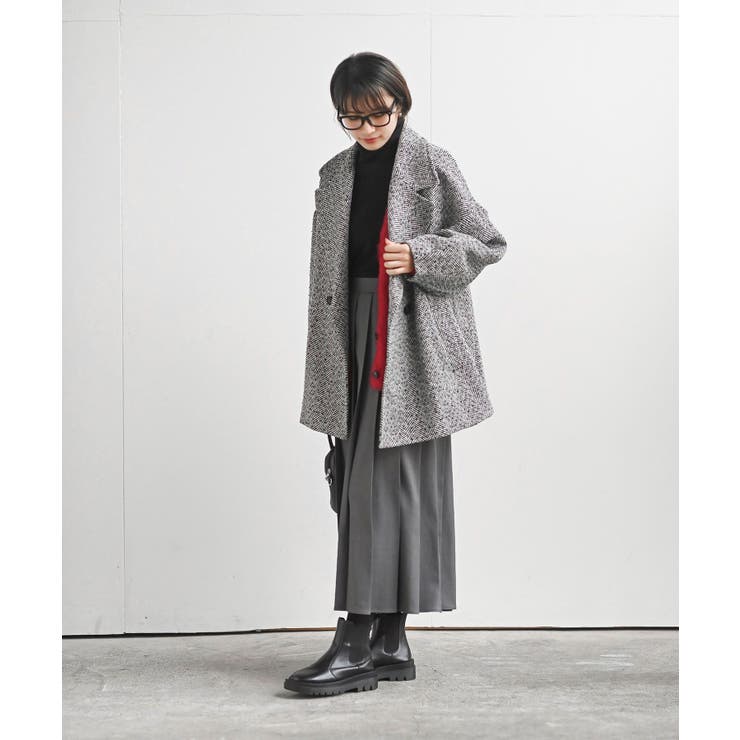 吸湿発熱加工タートルネックカットソー | rps | 詳細画像27 