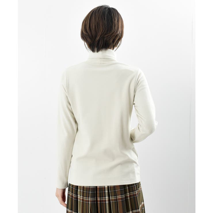 吸湿発熱加工タートルネックカットソー | rps | 詳細画像29 