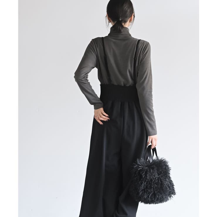 吸湿発熱加工タートルネックカットソー | rps | 詳細画像4 