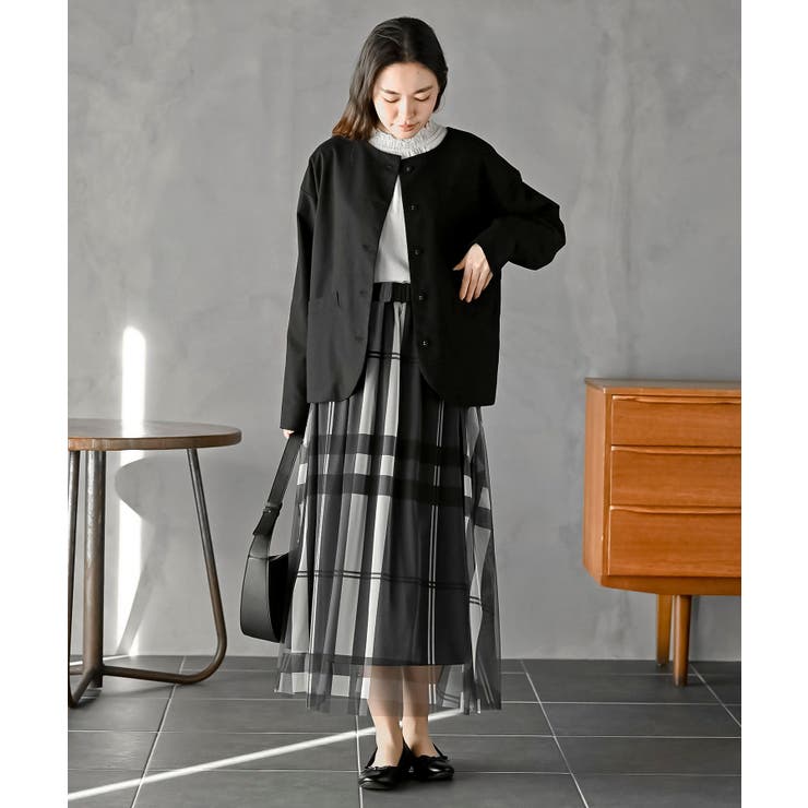 レース襟シャーリングカットソー | rps | 詳細画像24 