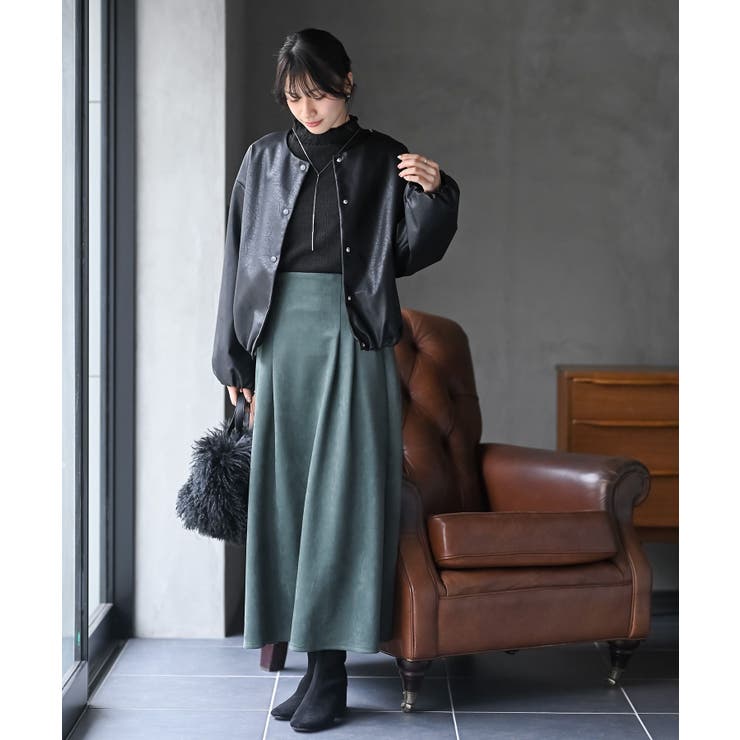 リブニットソー衿シャ－リングカットソー | rps | 詳細画像25 