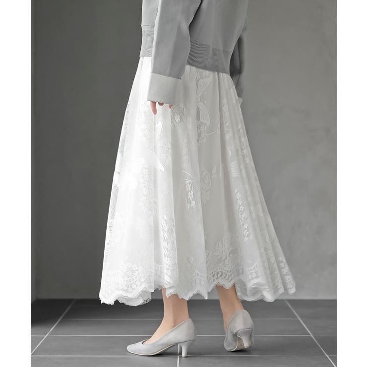 レースロングスカート | rps | 詳細画像16 