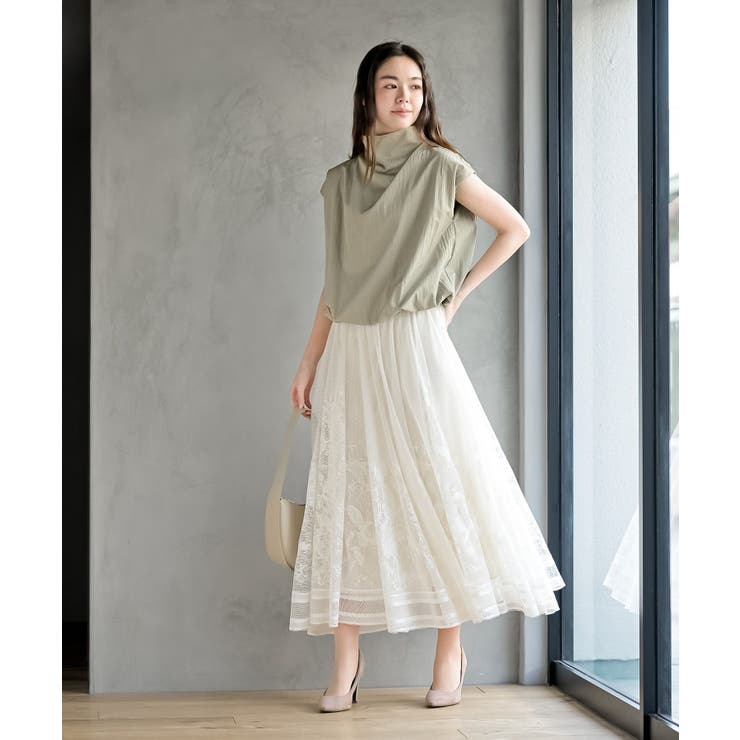 レースロングスカート | rps | 詳細画像2 