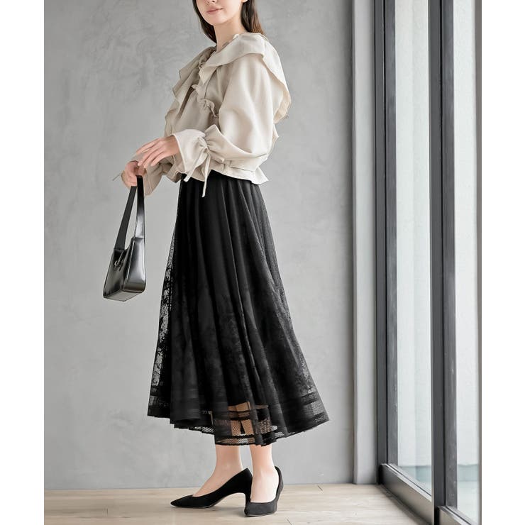 レースロングスカート | rps | 詳細画像20 