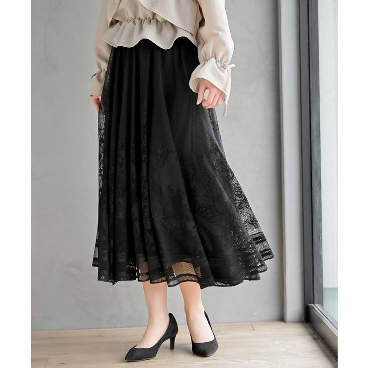 レースロングスカート | rps | 詳細画像24 