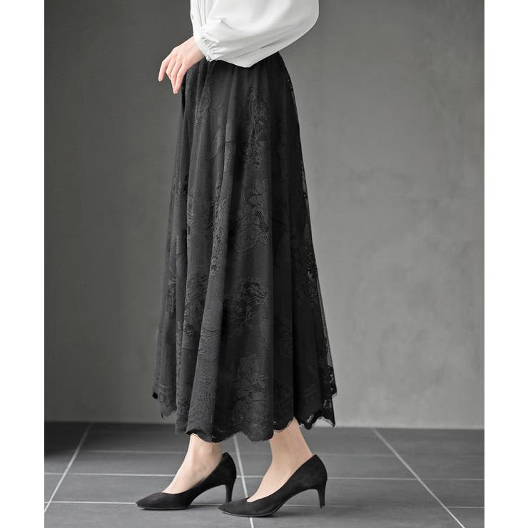 レースロングスカート | rps | 詳細画像32 