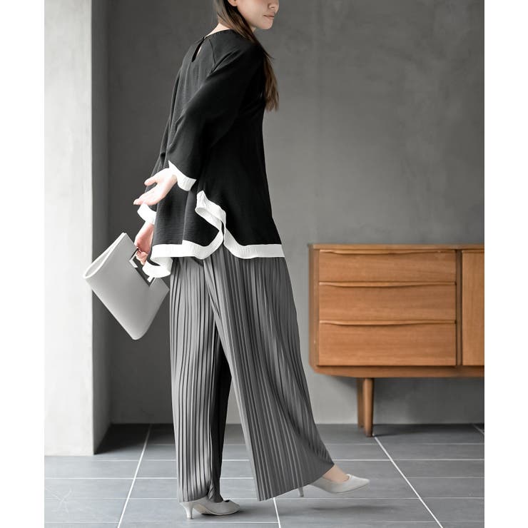 プリーツワイドパンツ | rps | 詳細画像12 