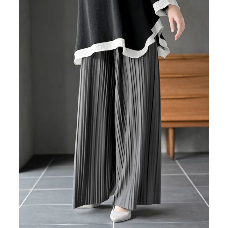 プリーツワイドパンツ | rps | 詳細画像13 