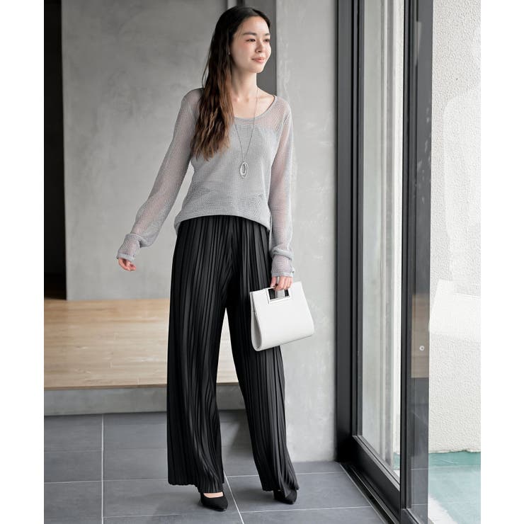 プリーツワイドパンツ | rps | 詳細画像17 