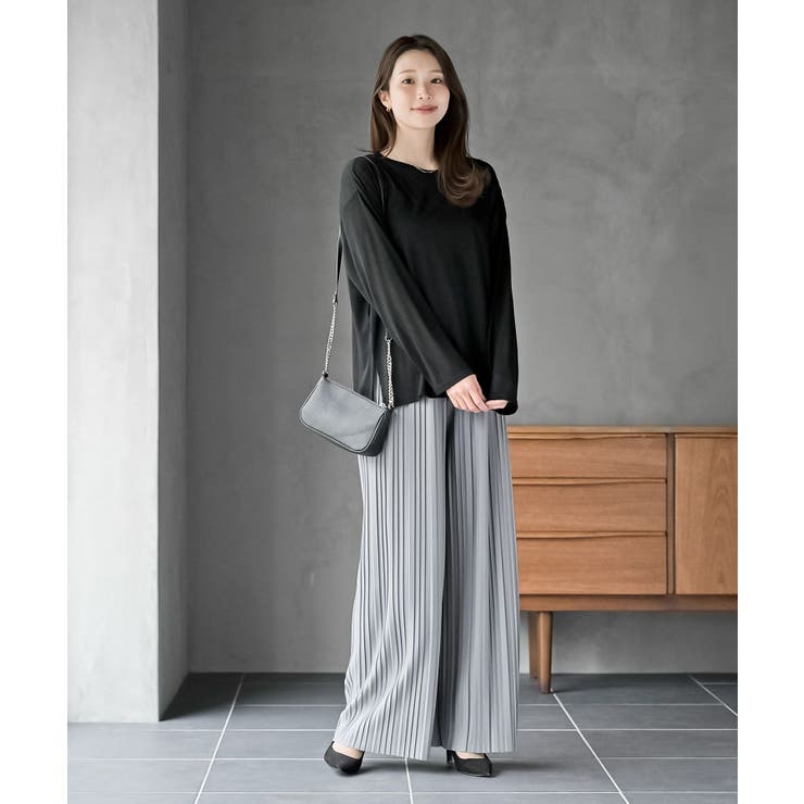 プリーツワイドパンツ | rps | 詳細画像2 