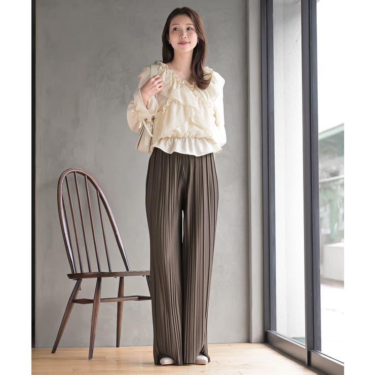 プリーツワイドパンツ | rps | 詳細画像25 