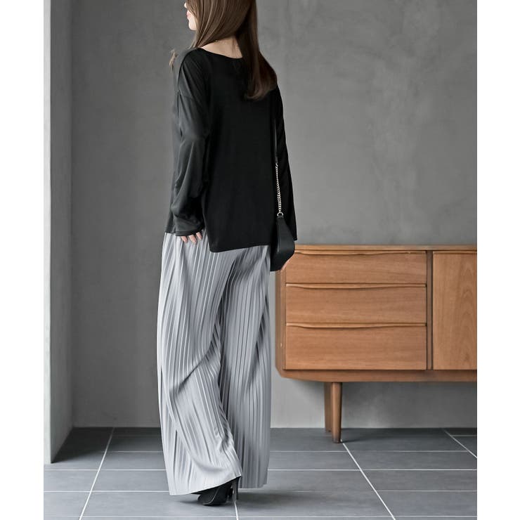プリーツワイドパンツ | rps | 詳細画像4 