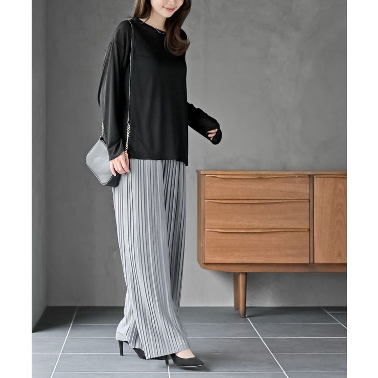 プリーツワイドパンツ | rps | 詳細画像5 