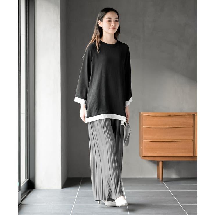 プリーツワイドパンツ | rps | 詳細画像9 