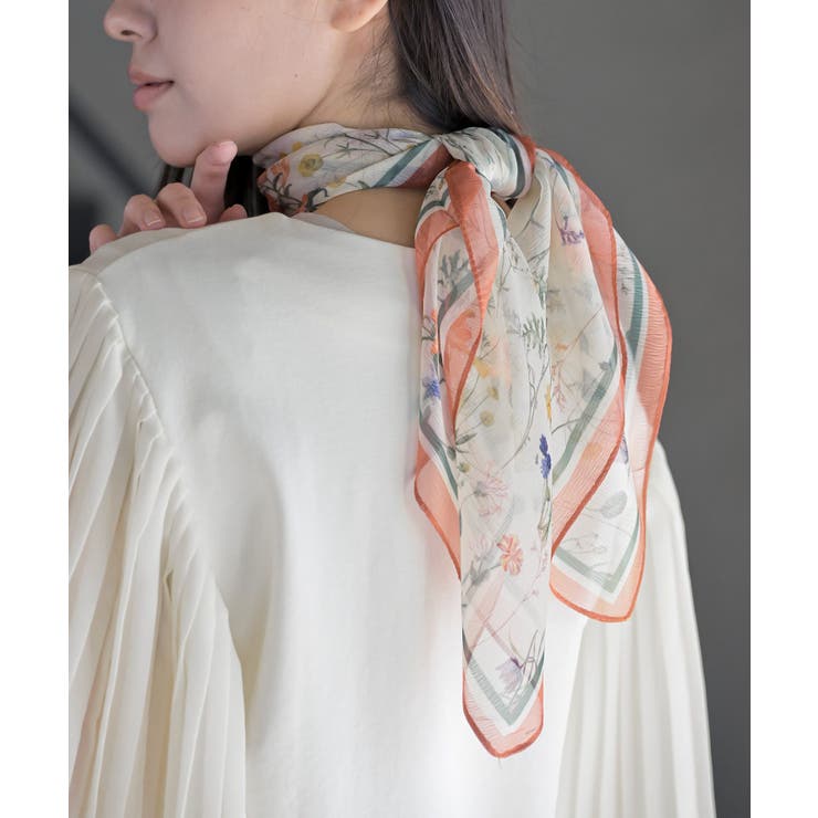 ORレッド | リング付きスカーフ | rps