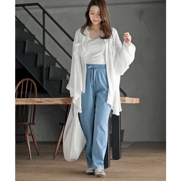 カットデニムイージーパンツ | rps | 詳細画像11 