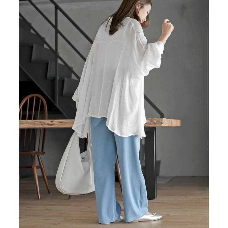 カットデニムイージーパンツ | rps | 詳細画像13 