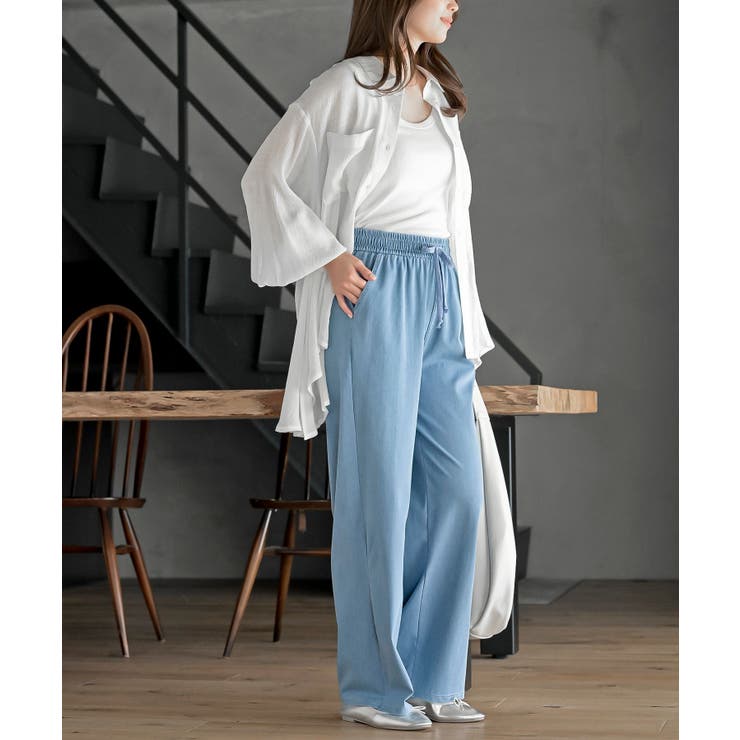 カットデニムイージーパンツ | rps | 詳細画像14 