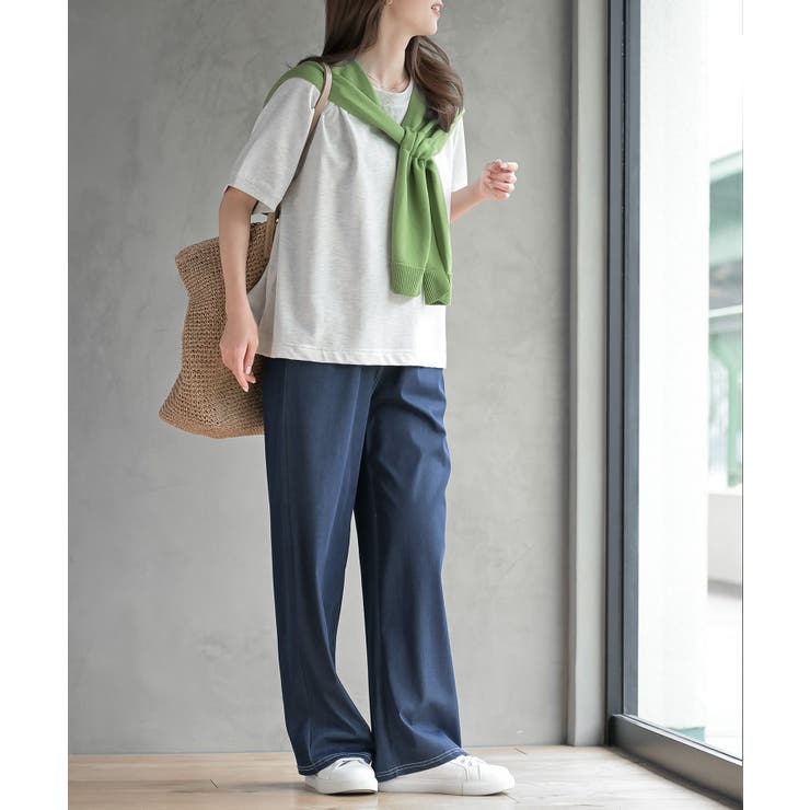 カットデニムイージーパンツ | rps | 詳細画像19 