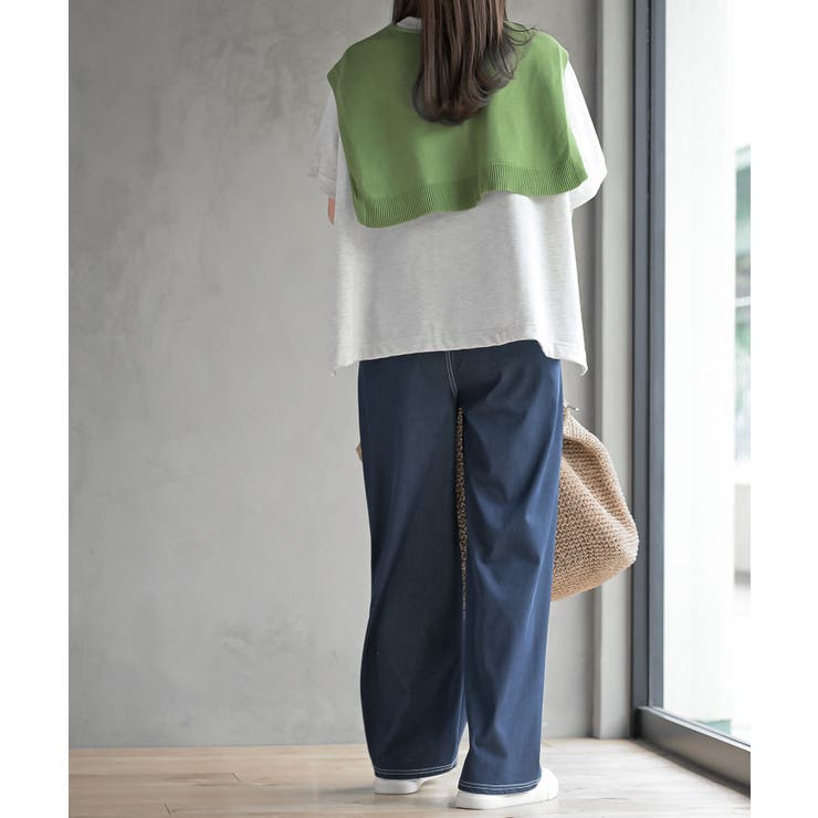 カットデニムイージーパンツ | rps | 詳細画像20 