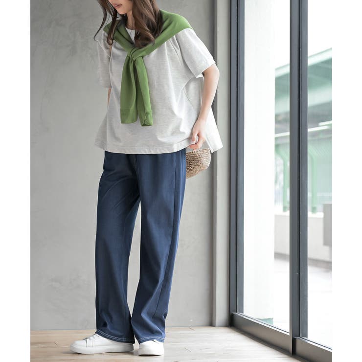 カットデニムイージーパンツ | rps | 詳細画像22 