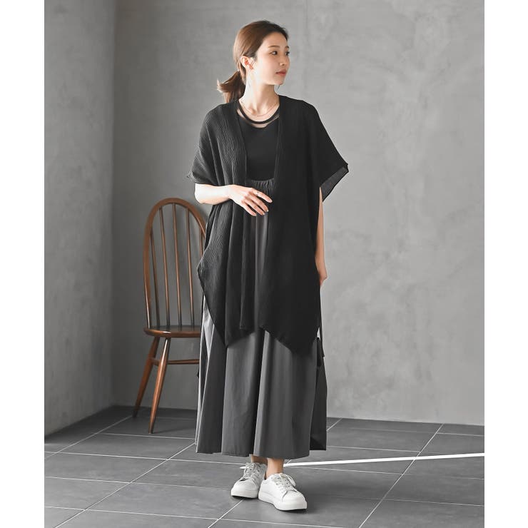 プリーツシアーカーディガン | rps | 詳細画像18 