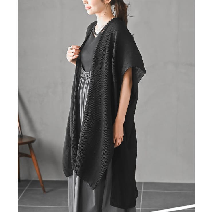 プリーツシアーカーディガン | rps | 詳細画像23 