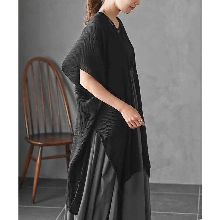 プリーツシアーカーディガン | rps | 詳細画像25 