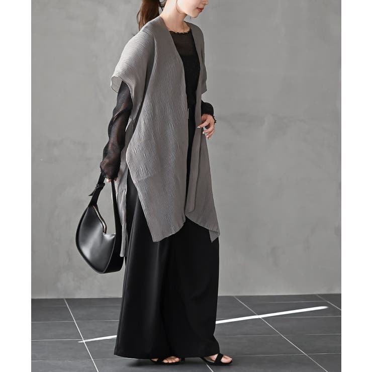 プリーツシアーカーディガン | rps | 詳細画像5 