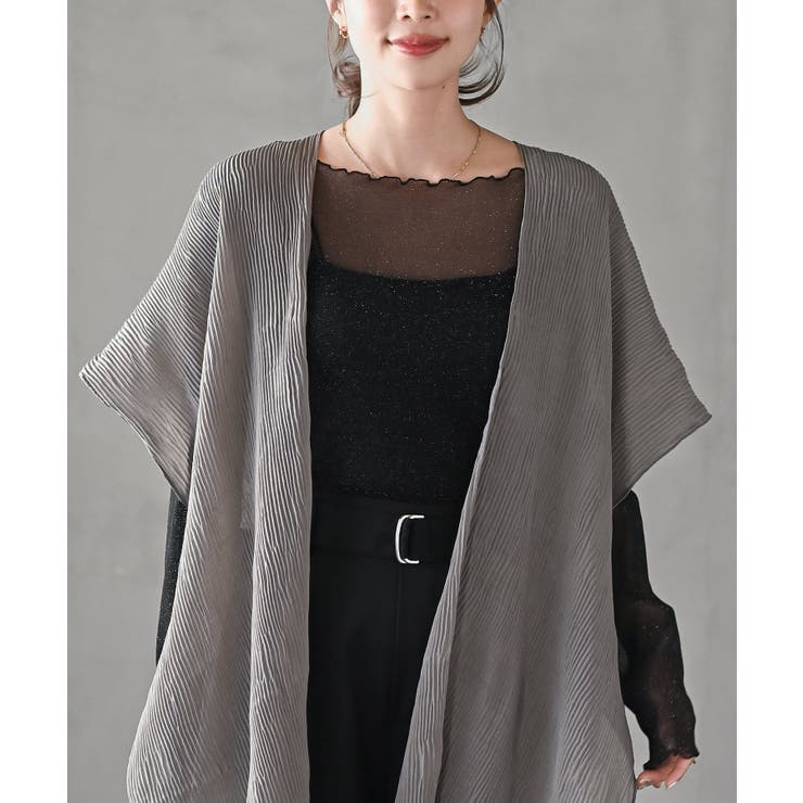 プリーツシアーカーディガン | rps | 詳細画像6 