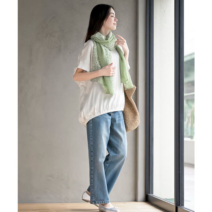 刺繍大判ストール | rps | 詳細画像10 