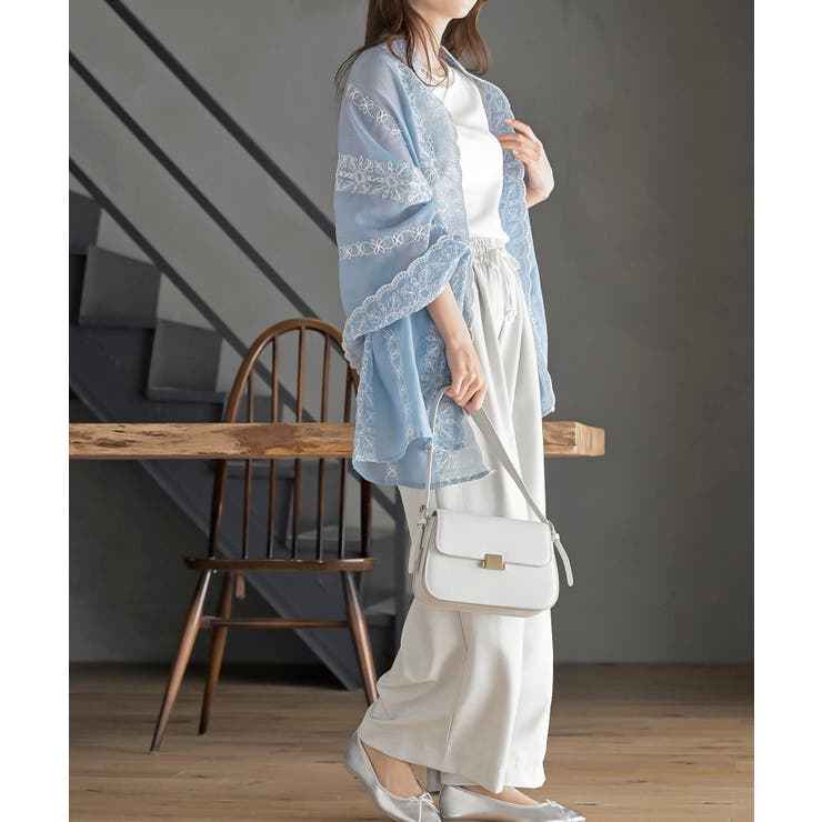 刺繍大判ストール | rps | 詳細画像21 