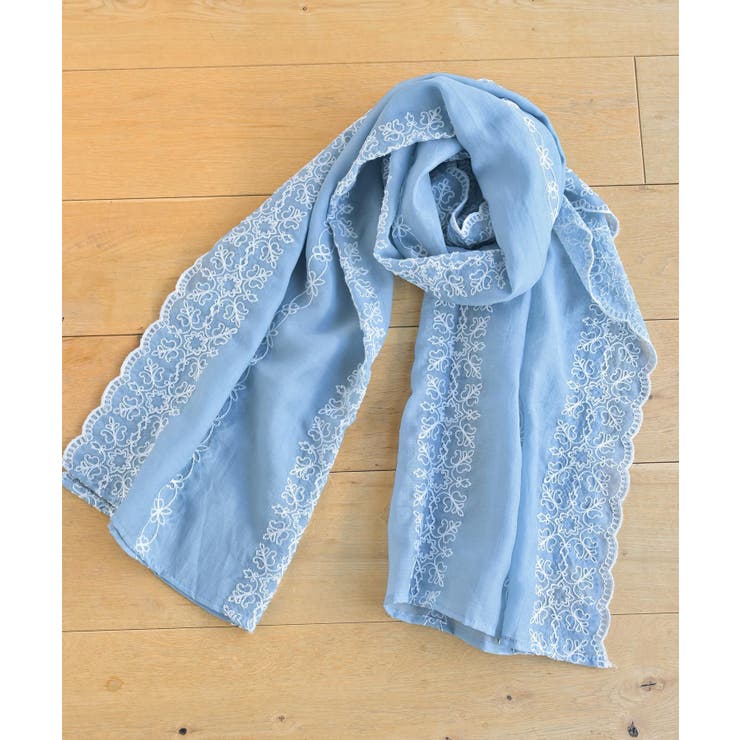 刺繍大判ストール | rps | 詳細画像26 