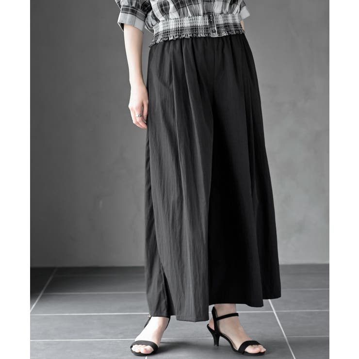 ブラック | フロントタックイージーパンツ | rps