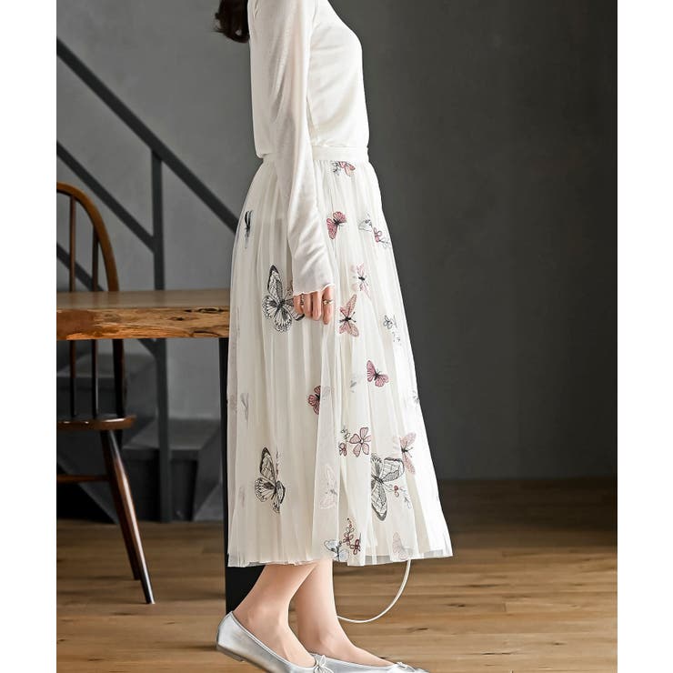 バタフライチュールスカート | rps | 詳細画像3 