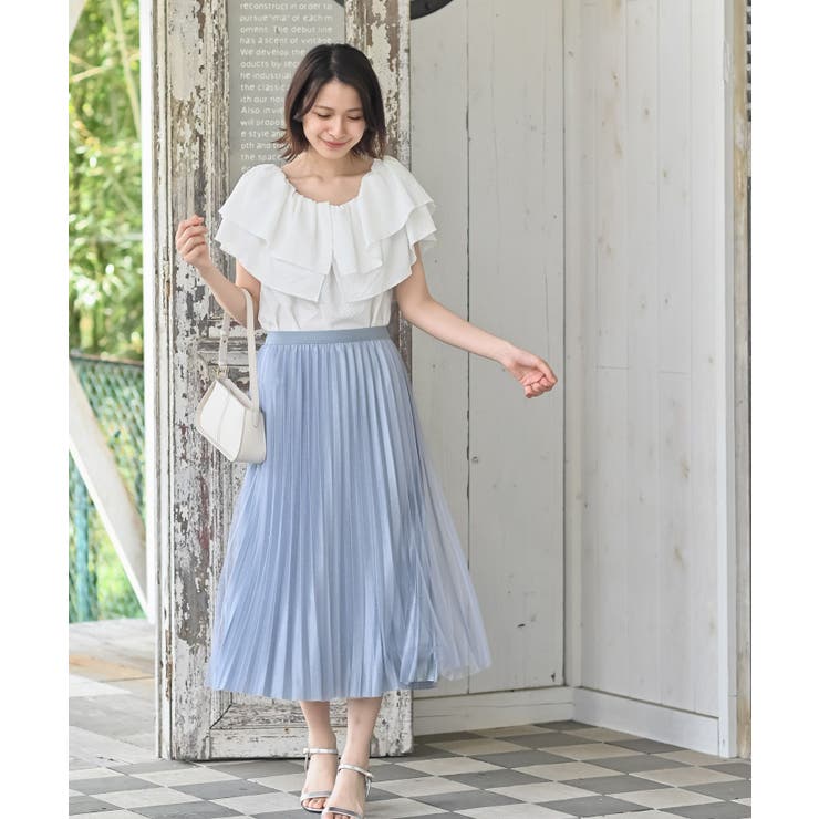 ホットフィックスチュールスカート[品番：RPSW0003860]｜rps（アール