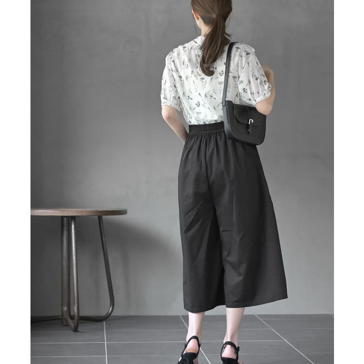 フロントタックワイドガウチョパンツ | rps | 詳細画像4 